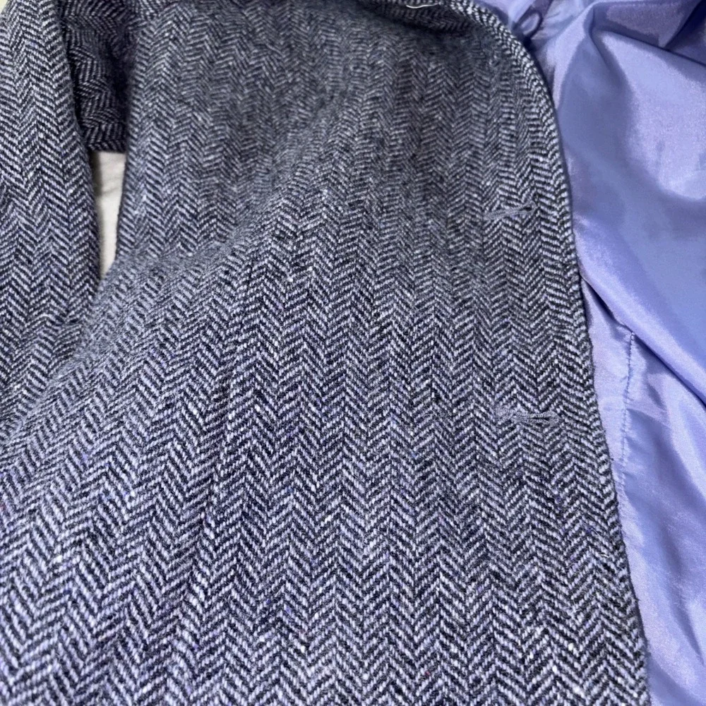 Vintage Kasper & Company A.S.L. 14 Wool 70% Nylon 30% Dark Academia Professional